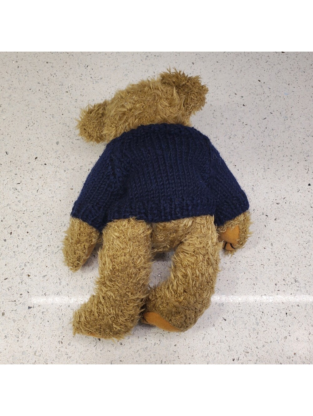 Vintage Teddy bear plush in Long Beach Island sweater 10" - Picture 4 of 5